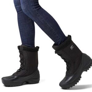 Sorel Cumberland NL1101-010 Women’s Black Waterproof Winter Boots Size 6